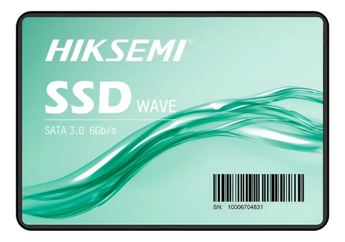 Ssd Hiksemi Wave, 480gb, 2.5 , Sata 3, Leitura 460mb/s