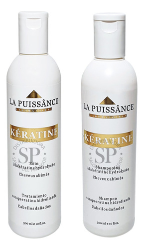 La Puissance Kit Keratina Shampoo + Acondicionador Antifrizz