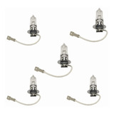 Kit 5x Lâmpada Farol H3 24v 70w