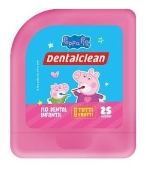 Fio Dental Infantil Peppa Pig Dental Clean 25m Promoção