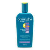 Dermaglos Protector Solar Alta Fps 50 X 250ml 