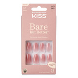 Kiss Uñas Postizas Bare But Better Glue-on Nude Nude Bare But Better - Nude Nude Kiss