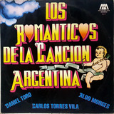 Lp Los Romanticos De La Cancion Argentina - Microfon 1977 -m