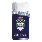 Acolchado Gimnasia 1 1/2 Pl. Diseño Ap Blu