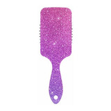 Cepillo Para Cabello - Glitter Sparkling Hair Brush For Wet 