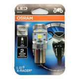 Lampara Moto Osram Led Ba20d Culote Bosch 6000k Alta Baja