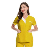 Camiseta De Lactancia Para Mujer  Uniforme De Trabajo  Manga