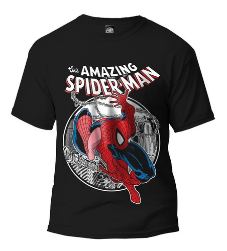 Playera Spiderman 1b Spider Man Mcfarlane Avengers Marvel