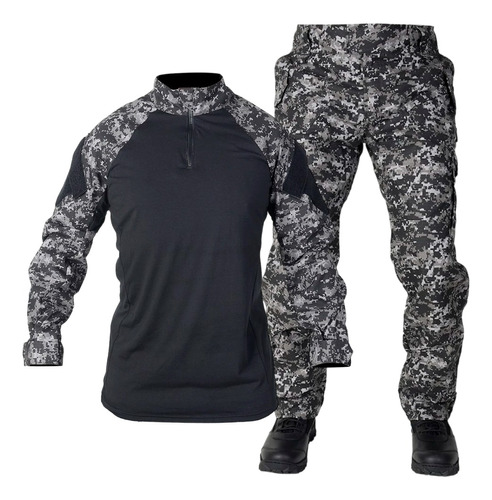 Farda Calça 911 +camisa Combat Shirt Forhonor Digital Urbano