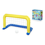 Jogo De Futebol Gol Inflável Bestway Piscina Com Bola Novo