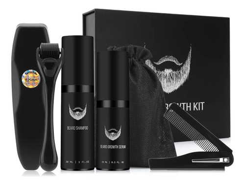 Kit De Crecimiento De Barba Para Hombre, 4 Unidades/juego, P