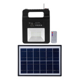 Generador Solar Portátil De Emergencia Batería Con Fm Sp