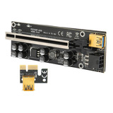 Tarjeta Pcie Riser, Interfaz Estable De 6 Pines, Conector Pc