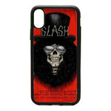 Funda Protector Para iPhone Slash Calavera Rock