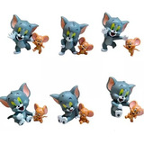 Tom Y Jerry Set X 12 Pcs Ot-a19 Gashapones 4-8cm