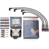 Kit Bosch Bobina + Cables + Bujias Vw Gol Trend 2014 2015