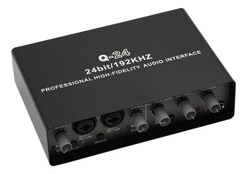 Interfaz Audio Teyun Q-24 / Hi Fi / 24bit 192khz Profesional