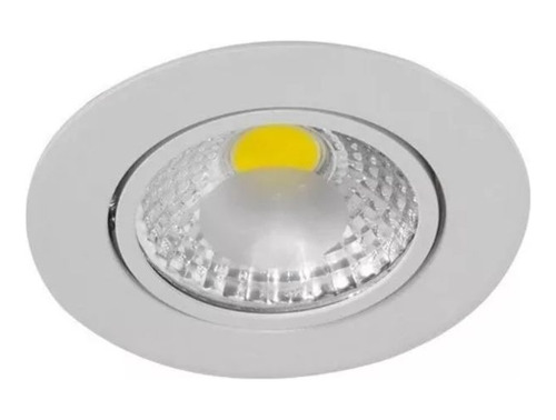 Embutido De Techo Led Gap 5w Blanco Ø85mm Aluminio Movil 