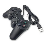 Controle Playstation 2 Usb Manete Pc Analogico Vibratorio Co