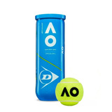 Pelotas De Tenis Dunlop Australian Open Tubo X 3