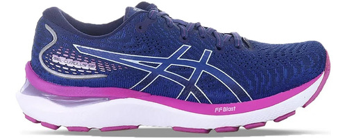 Zapatillas Asics Running Mujer Cumulus 24 Se M Azul Cli