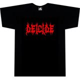 Camiseta Deicide Rock Metal Black Tv Tienda Urbanoz