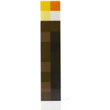 Lampara Antorcha De Pared Minecraft