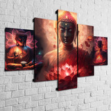 Cuadro Buda Espiritual Moderno Decorativo 100x70