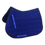 Almohadilla Para Silla De Montar De Caballo, Protector Azul