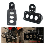 Porta Placa Lateral Central Para Moto Rocketman Italika