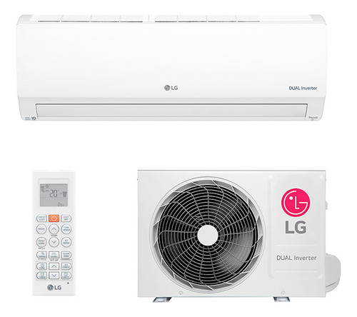 Ar Cond Split Hw Dual Inverter Voice LG 9000 Btus Frio 220v