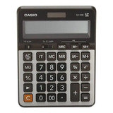 Calculadora Gigante Casio Gx-120b-w-dc Relojesymas Em Cor Preta