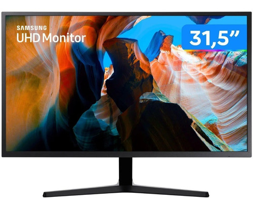 Monitor Samsung 4k 32 Pol. Lu32j590uqlmzd Va Hdmi Dp 4ms