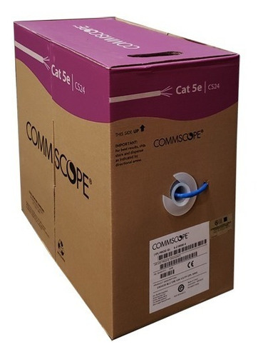 Cable Utp Cat 5e Commscope  Amp Rollo 305 Metros En Palermo