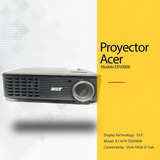 Proyector Acer Modelo: X1161p, Dsv0008 Usado - No Funciona