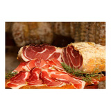 Vinilo 20x30cm Jamon Crudo Comidas Picada Fiambres M2