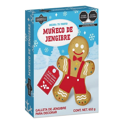 Bakersfield Muñeco De Jengibre 652 G | Galleta Para Decorar | MercadoLibre