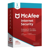 Mcafee Internet Security 1pc- 2años 