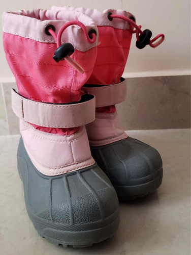 Botas Preski Nieve Columbia Niña 3/4 Años 