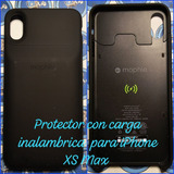 Protector Con Cargador Inalámbrico Para iPhone XS Max