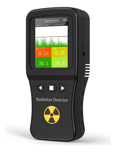 Detector De Radiación Contrinuclear Geiger Real- Mean Cumula