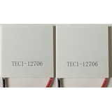 2 Pcs Tec1-12706 Termoeléctrico Peltier Del Refrigerador 12v