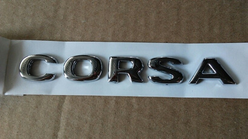 Emblema Letras Corsa 1.8 Chevrolet 2011 2012 Foto 2