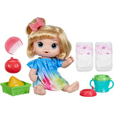 Muñeca Baby Alive Bebida De Frutas Manzana