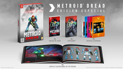 Juego Metroid Dread Edición Especial Para Nintendo Switch