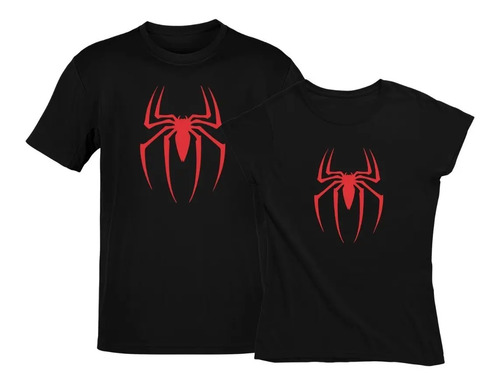 Playeras De Parejas Dúo El Hombre Araña Spiderman Novios