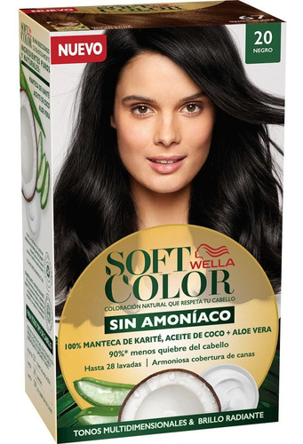 Tintura Soft Color Wella Sin Amoniaco Colores