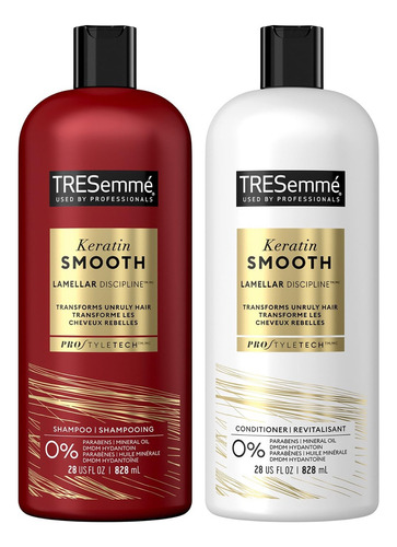  Tresemme Juego De Champú Y Acondicionador Con Queratina