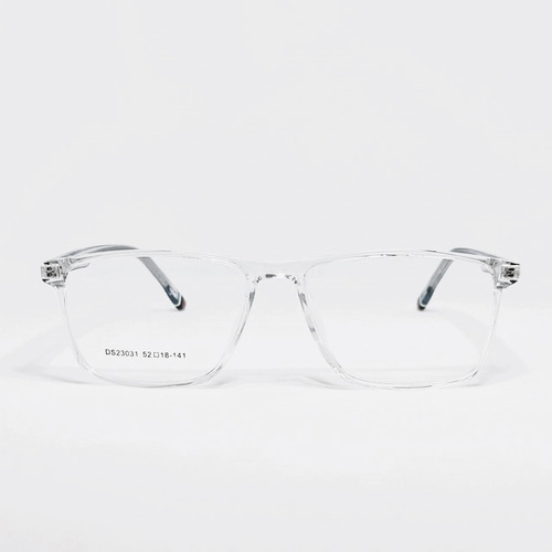 Montura Gafas Unisex Transparente Rectangular Tr90