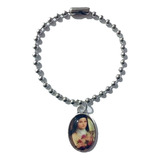 34 Pulsera Santa Teresita Niño Jesus Acero Inoxidable 34 Pza